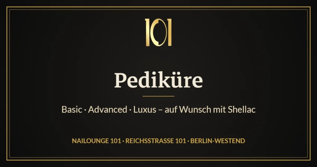 Pediküre bei Nailounge 101 in Berlin-Westend